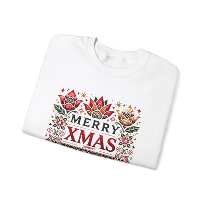 LAOBUILT MERRY XMAS SWEATSHIRT - LAO HERITAGE EDITION