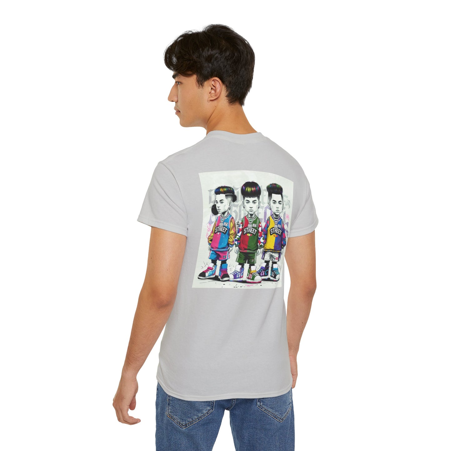 856 STREET CARTOON T-SHIRT