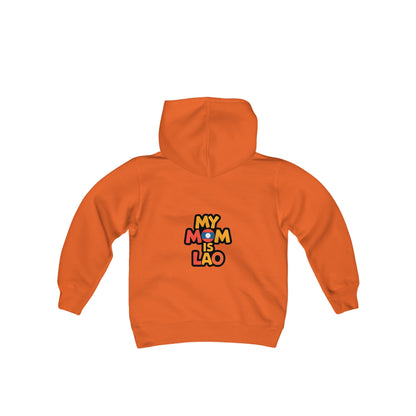 KID'S MY MOM IS LAO HOODED SWEATSHIRT