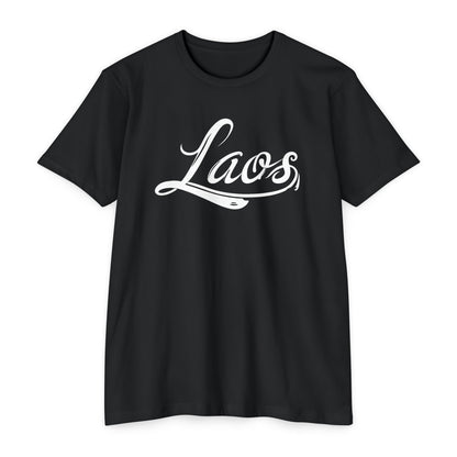 UNISEX LAOS SCRIPT JERSEY T-SHIRT