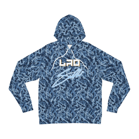 $ANTHI x LAOBUILT BLUE HOODIE — SIGNATURE EDITION