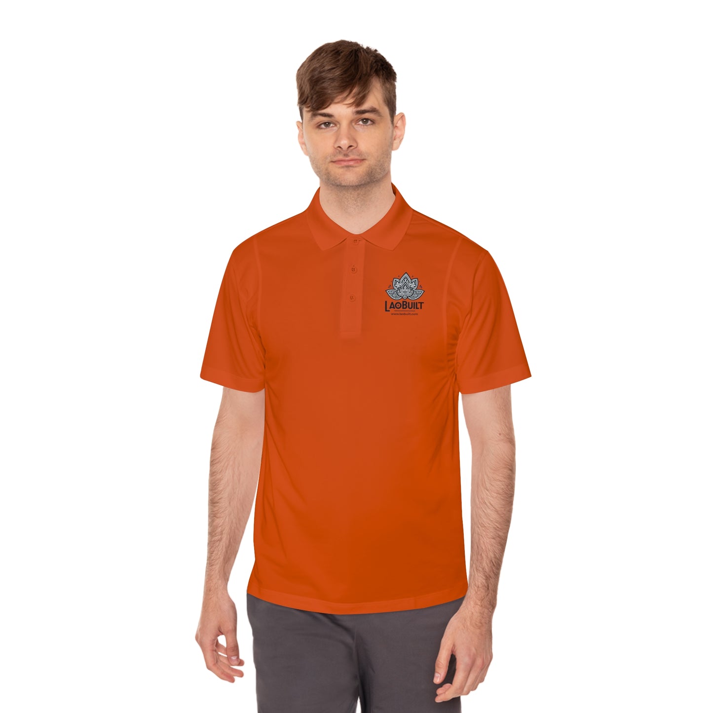 MEN'S LAOBUILT SPORT POLO SHIRT (LIGHT CLR)