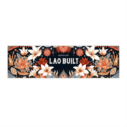 LAOBUILT BANNER BUMPER STICKERS