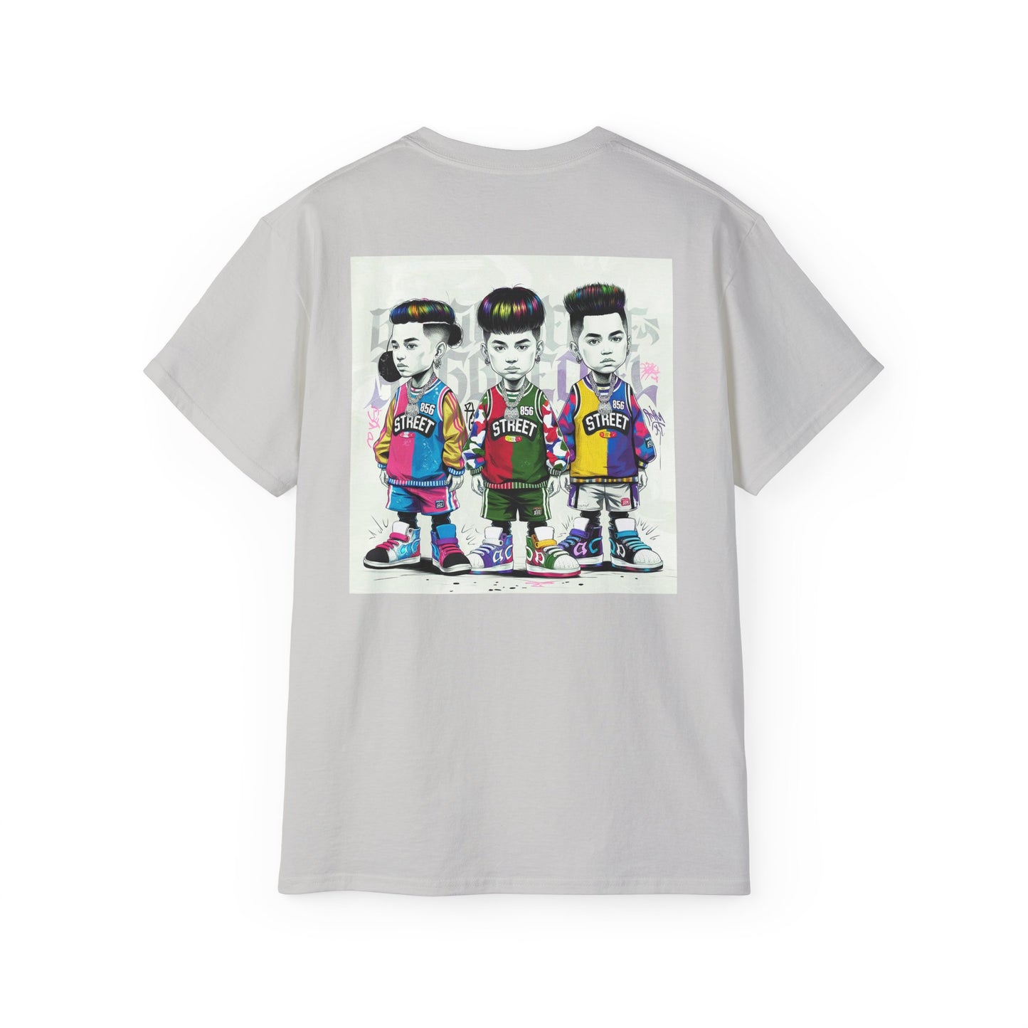 856 STREET CARTOON T-SHIRT
