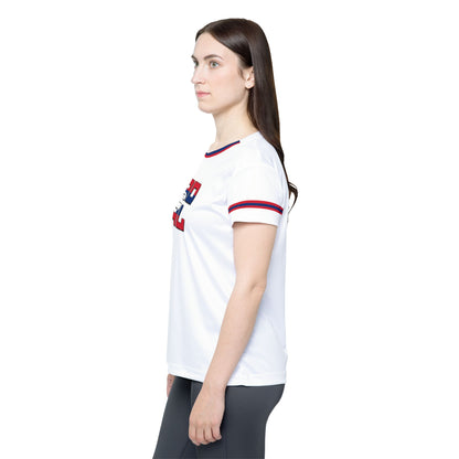 WHITE LAO RETRO WOMEN'S SPORTS JERSEY