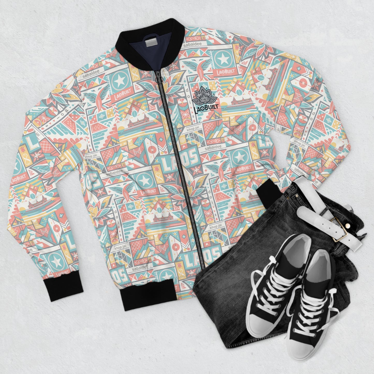 MEN'S LAOBUILT HERITAGE BOMBER JACKET - LIMITED EDITION