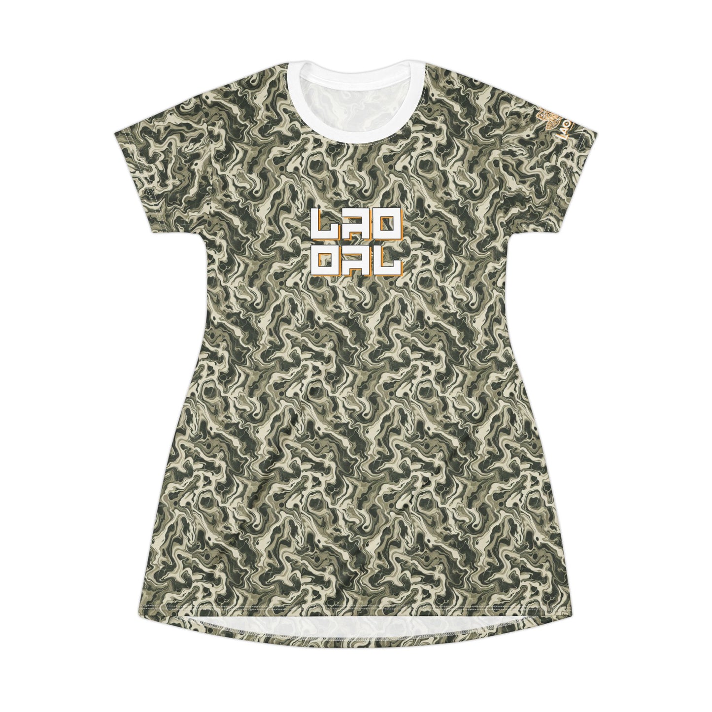 ARTICHOKE CAMO WOMEN'S T-SHIRT DRESS