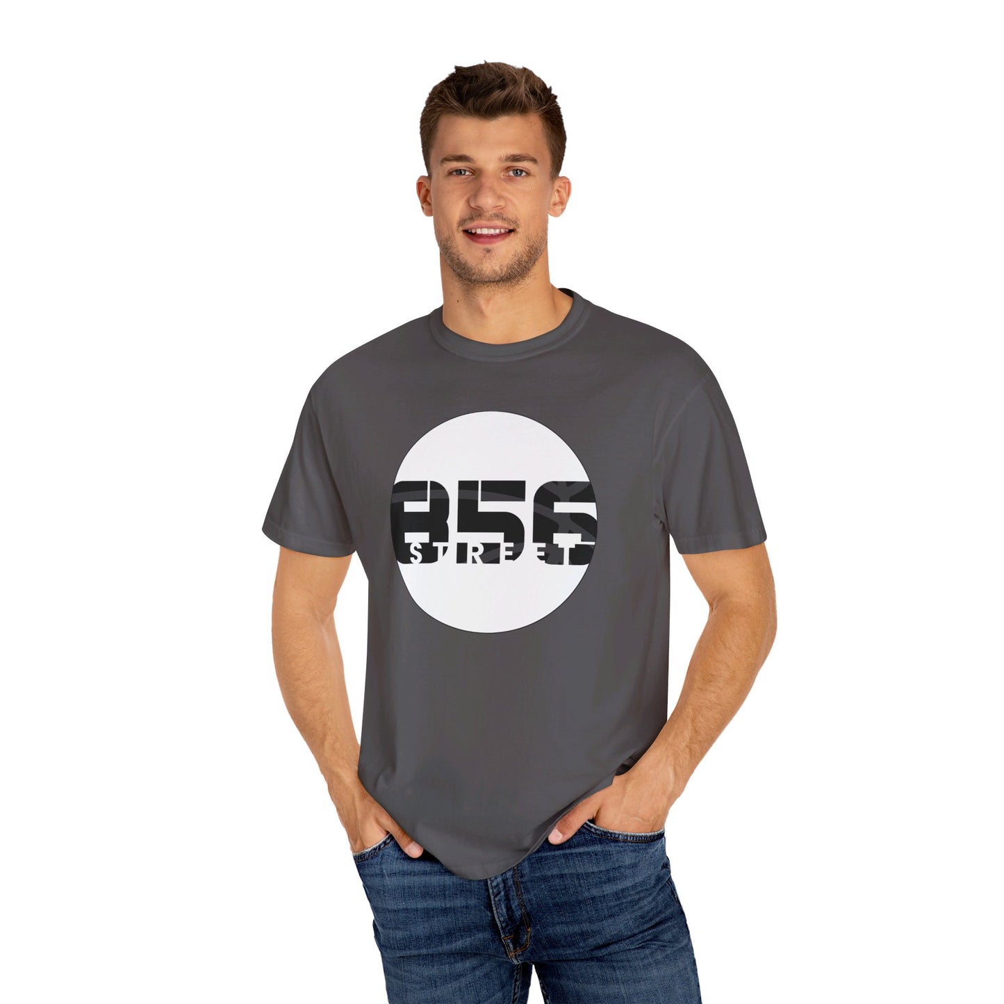 856 STREET T-SHIRT (BLACK, GRAY, PEPPER)