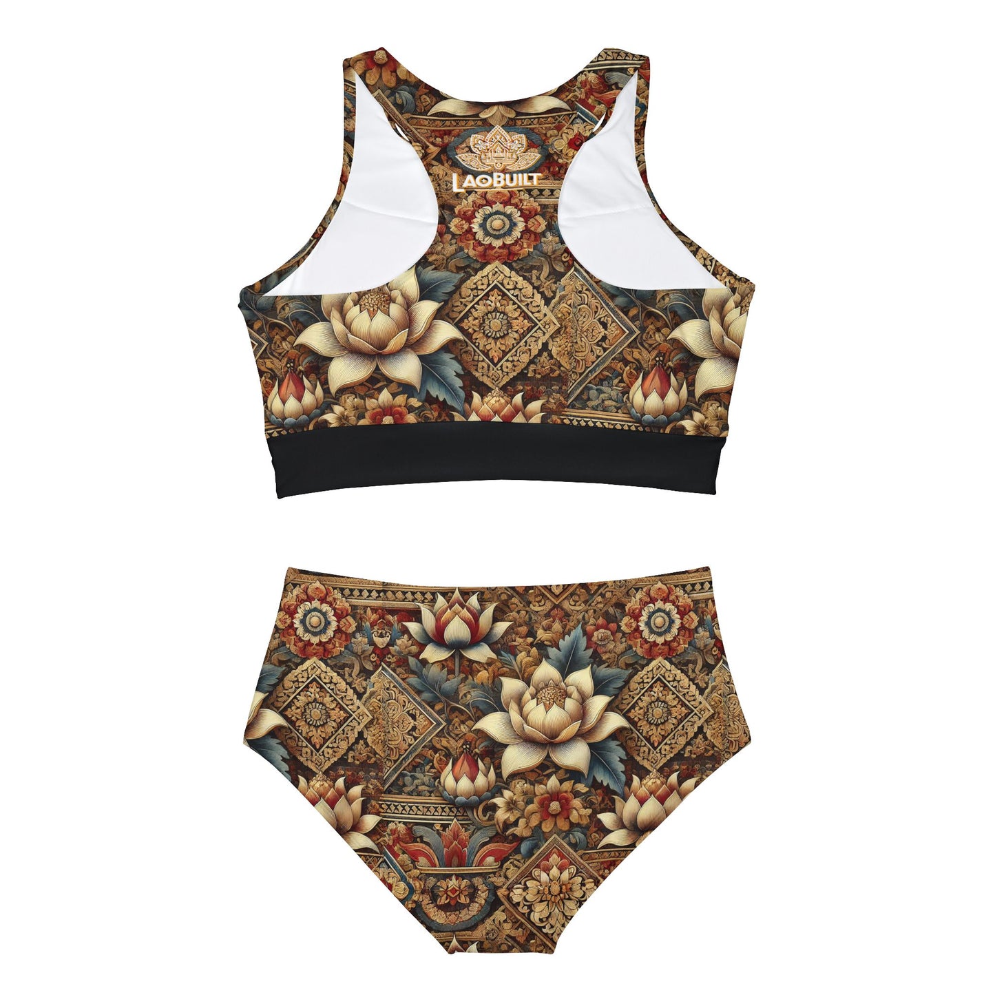 WOMEN'S HERITAGE BLOSSOMS SPORTY BIKINI SET