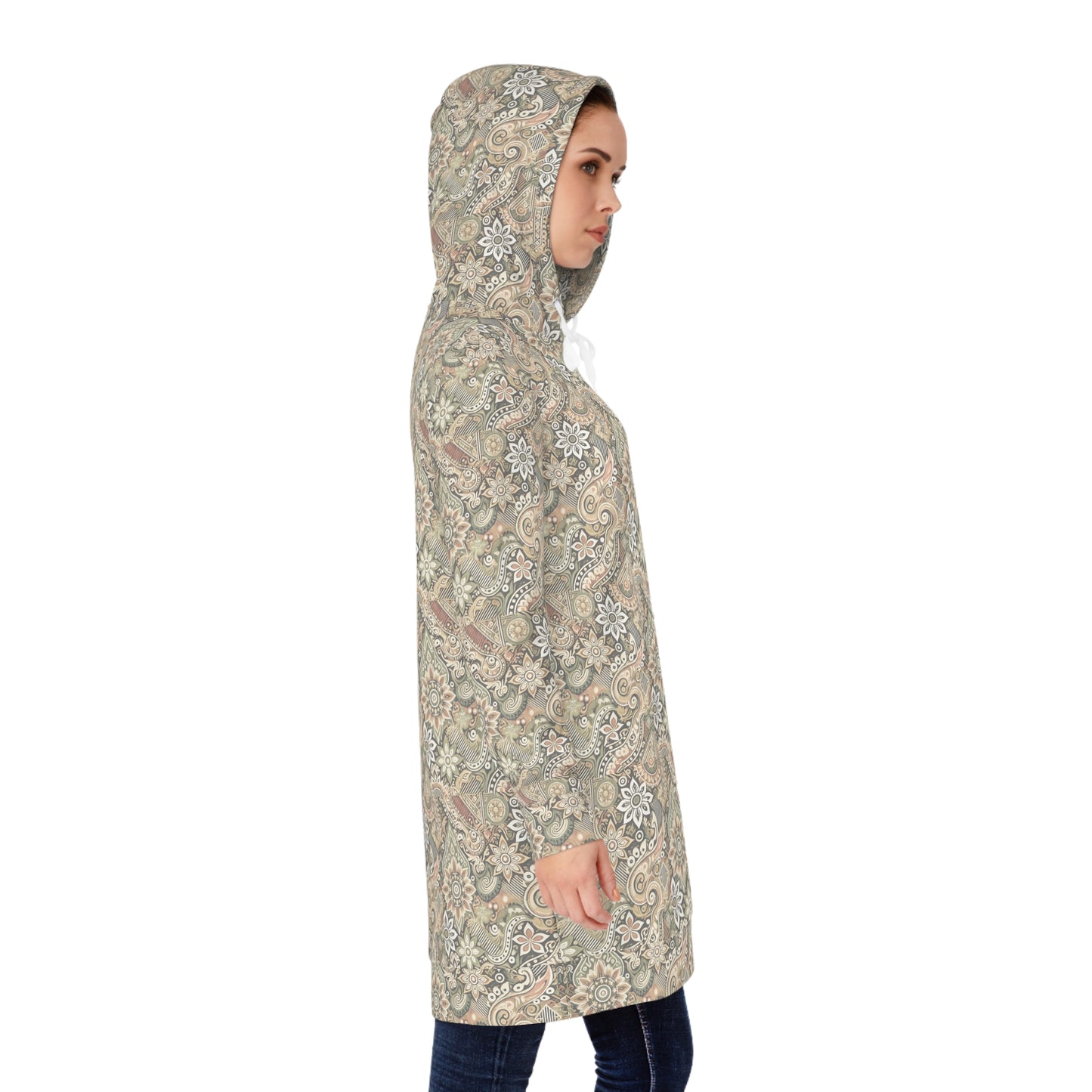 WOMEN'S LAOBUILT CAMOUFLAGE HOODIE DRESS