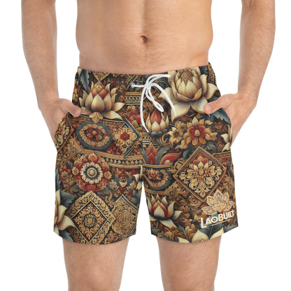 MEN'S HERITAGE BLOSSOM SWIM SHORTS