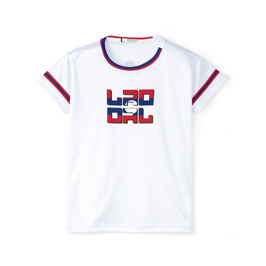 WHITE LAO RETRO WOMEN'S SPORTS JERSEY