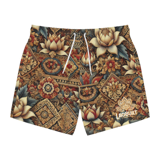 MEN'S HERITAGE BLOSSOM SWIM SHORTS