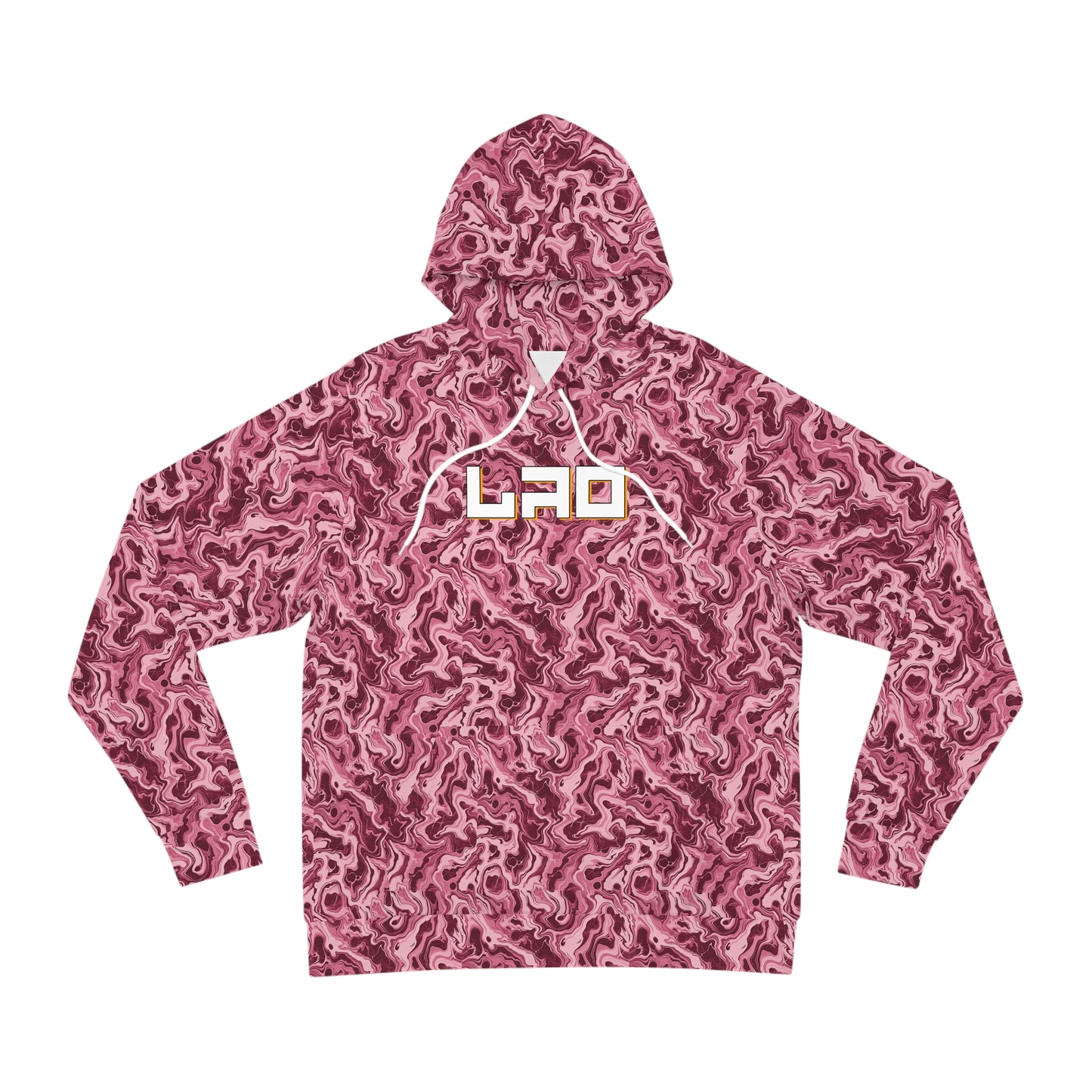LAOBUILT PINK HOODIE