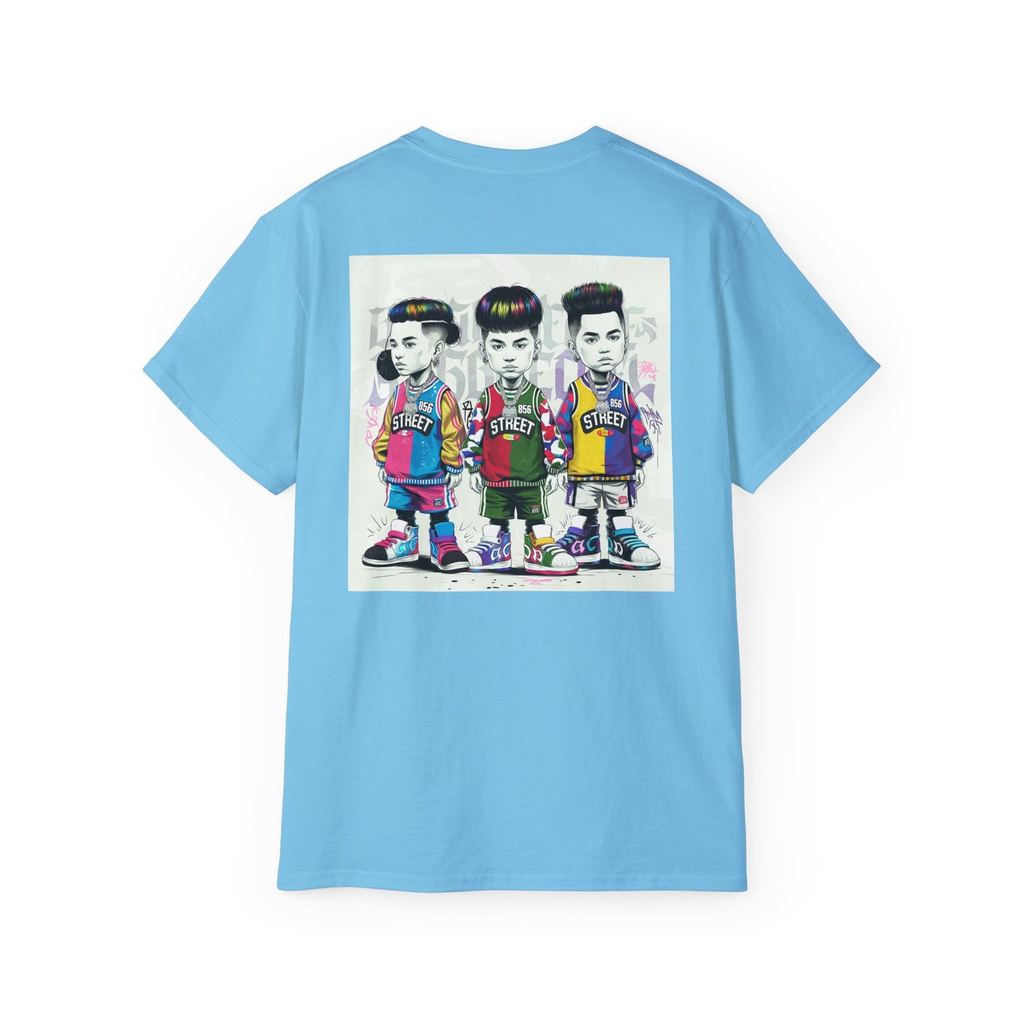 856 STREET CARTOON T-SHIRT