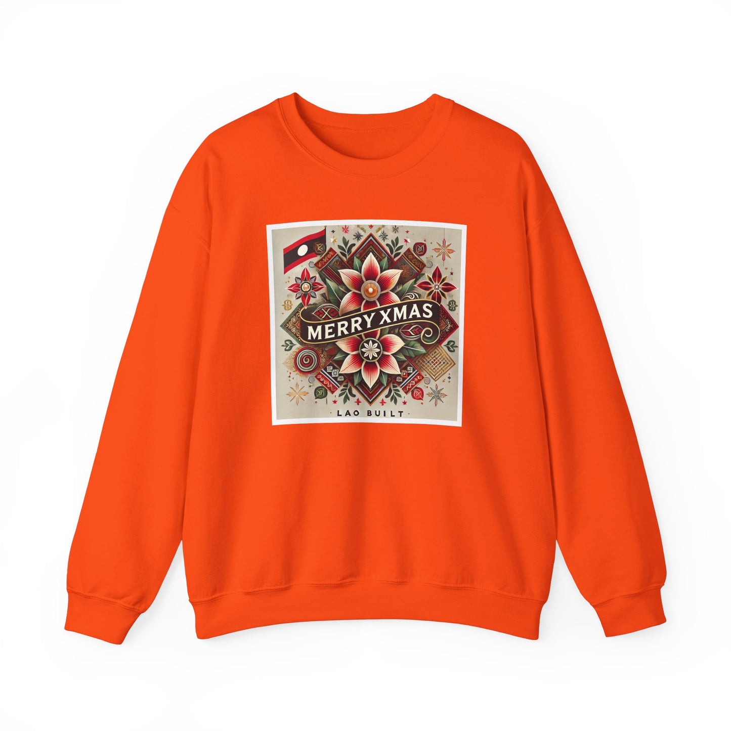 LAOBUILT FESTIVE LAOS XMAS SWEATSHIRT - SPECIAL EDITION