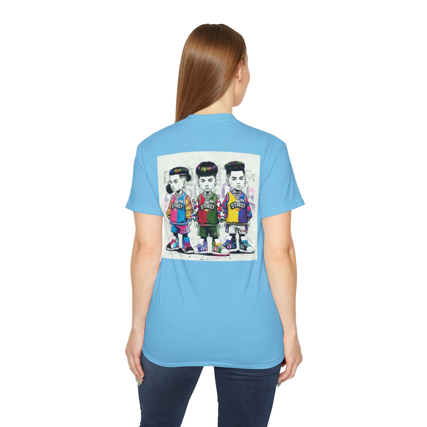 856 STREET CARTOON T-SHIRT