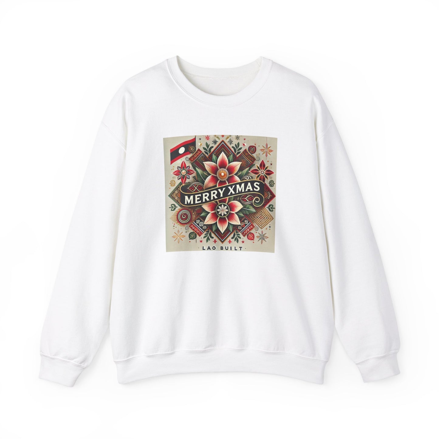 LAOBUILT FESTIVE LAOS XMAS SWEATSHIRT - SPECIAL EDITION