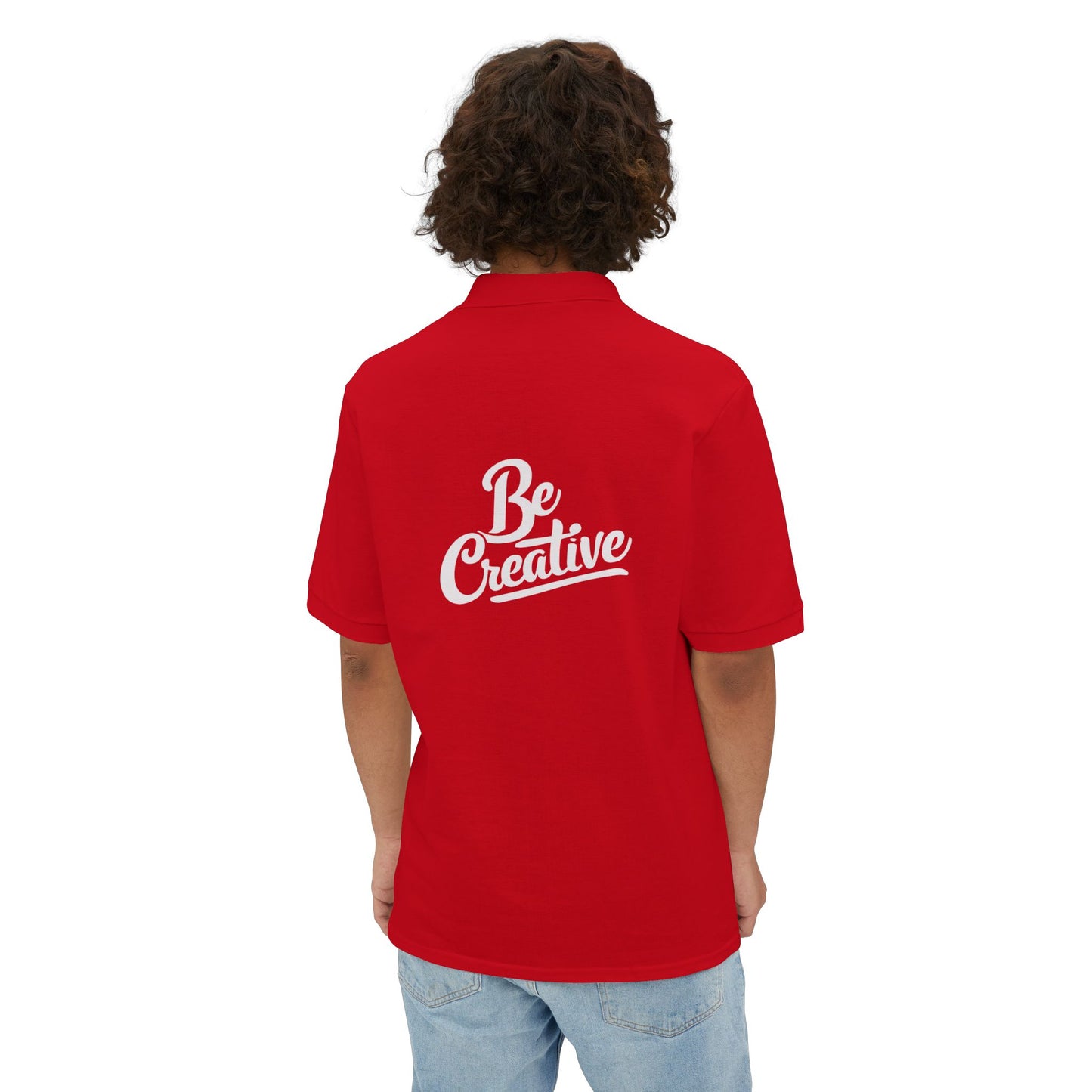 MEN'S BE CREATIVE POLO SHIRT