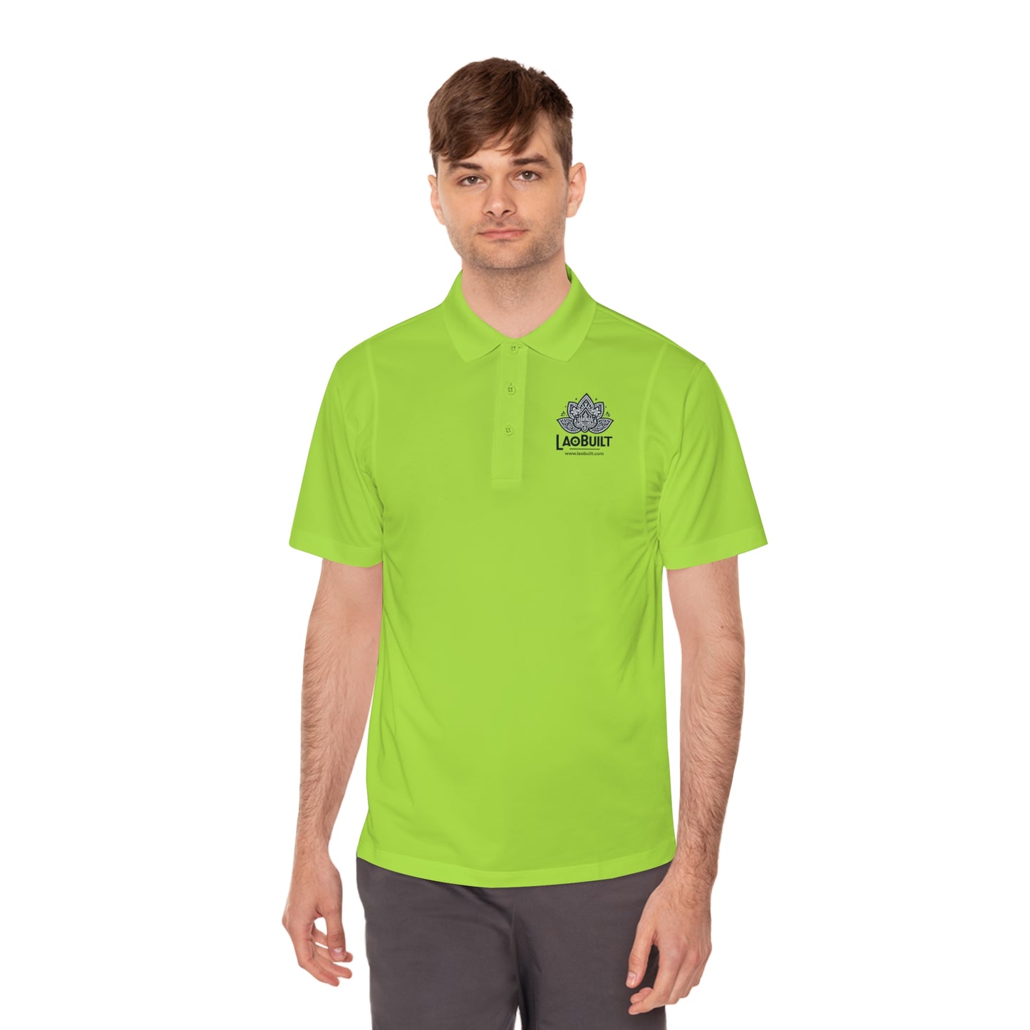 MEN'S LAOBUILT SPORT POLO SHIRT (LIGHT CLR)
