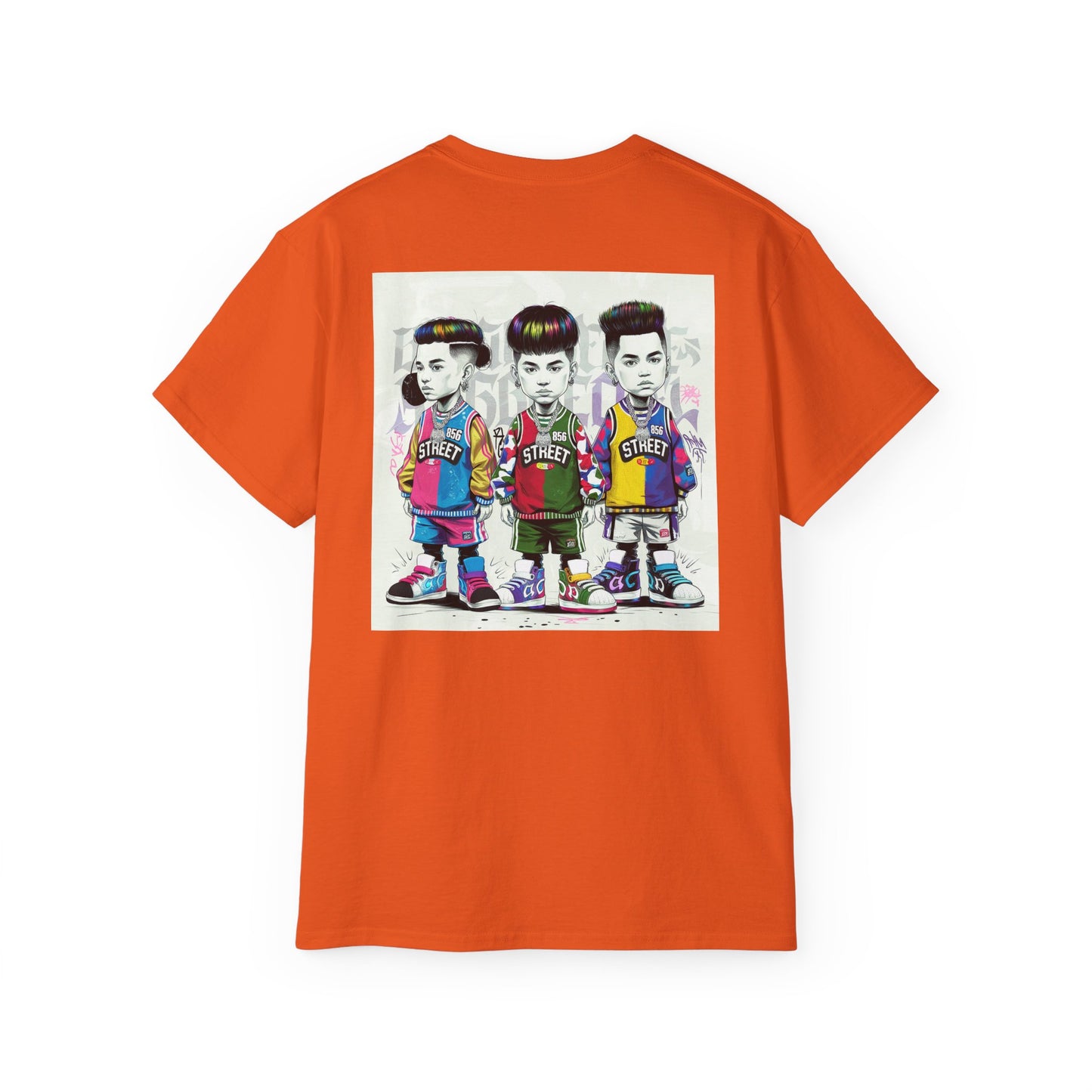 856 STREET CARTOON T-SHIRT