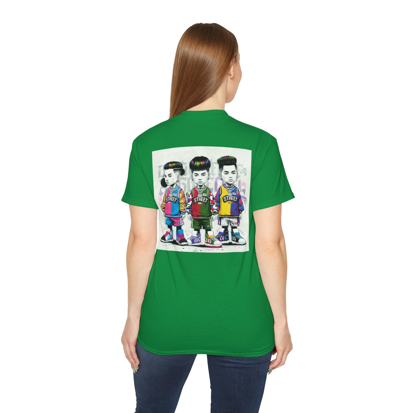 856 STREET CARTOON T-SHIRT