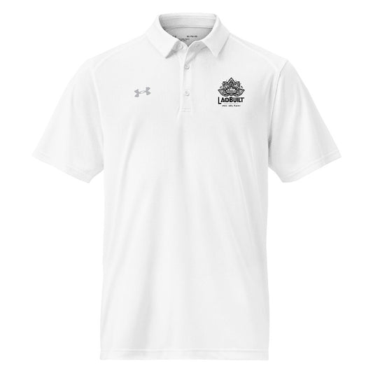 MEN'S EXCLUSIVE LAOBUILT + UNDER ARMOUR® POLO SHIRT (WHITE)