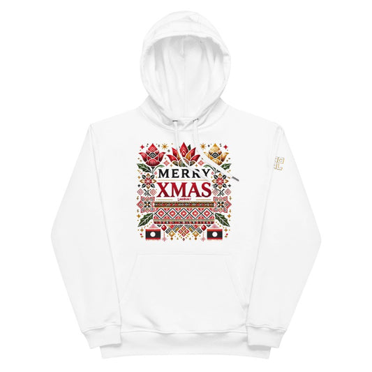 LAOBUILT MERRY XMAS PREMIUM HOODIE - LAO HERITAGE EDITION
