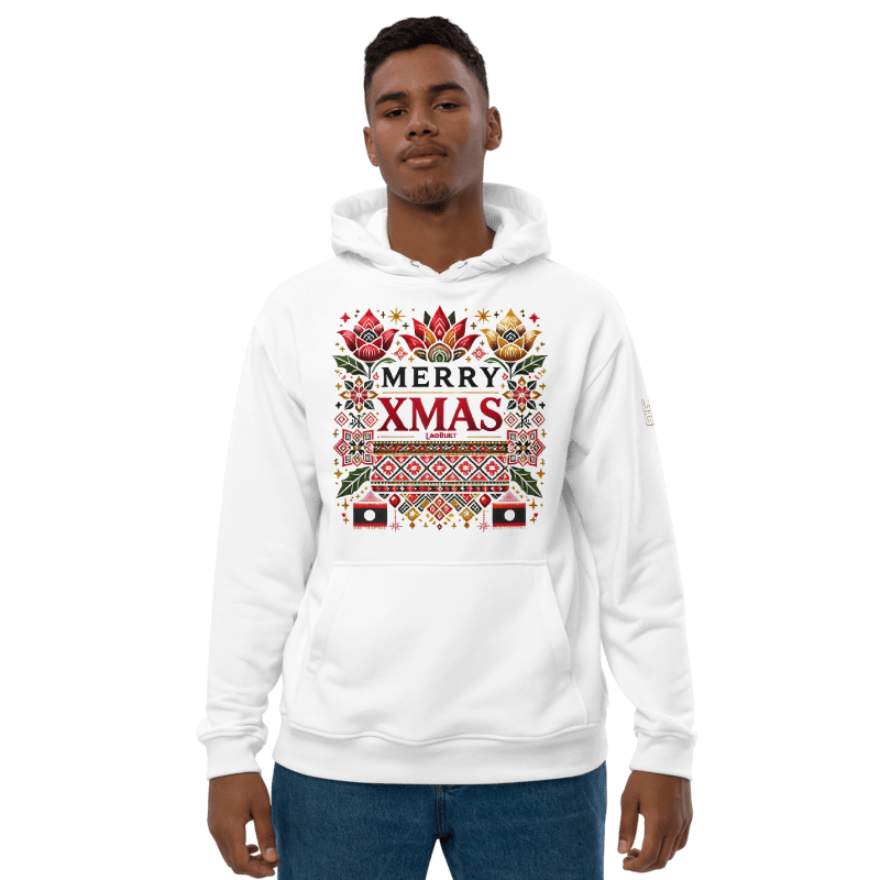 LAOBUILT MERRY XMAS PREMIUM HOODIE - LAO HERITAGE EDITION